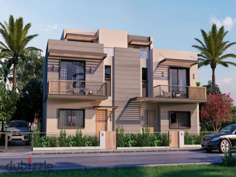 Book the price of the new lounge in Hyde Park Villa in Garden Lakes Compound in the heart of Zayed | With a 5% down payment At a special price and loc 0