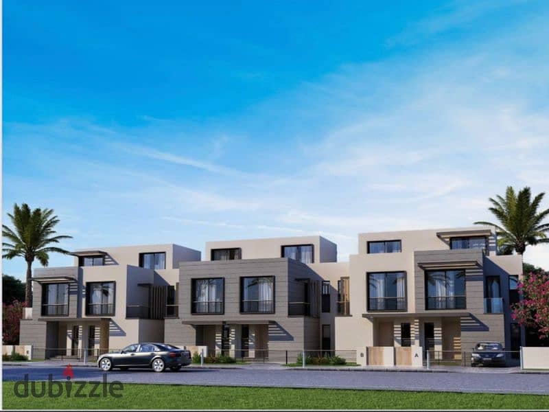 Book the price of the new lounge in Hyde Park Villa in Garden Lakes Compound in the heart of Zayed | With a 5% down payment At a special price and loc 5