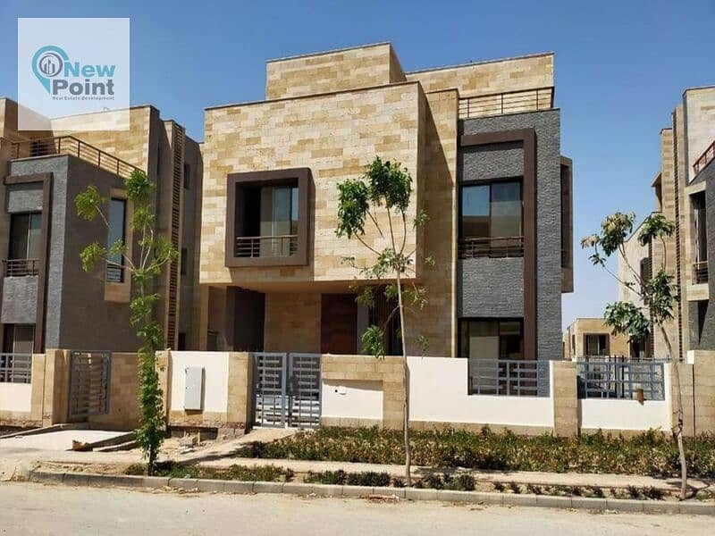 For sale a Svilla 239m in Mostakbal City from madint masr Development  in front of Madinaty and directly on Al Amal Axis in The Butterfly Compound. 4