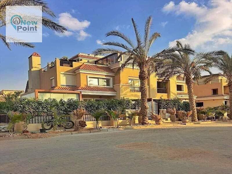 For sale a Svilla 239m in Mostakbal City from madint masr Development  in front of Madinaty and directly on Al Amal Axis in The Butterfly Compound. 5