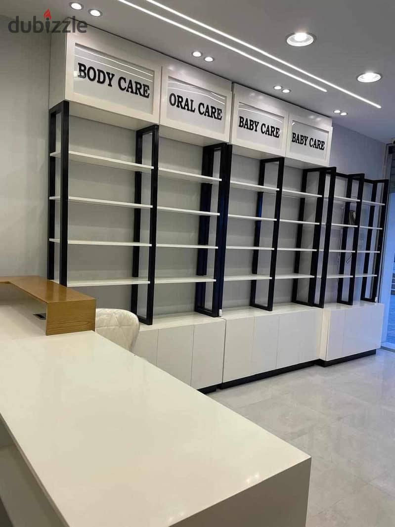 Pharmacy for sale in West Gravity Plaza Mall, 6th of October City  مدينة 6 اكتوبرwest gravity plaza صيدليه للبيع فى مول 4