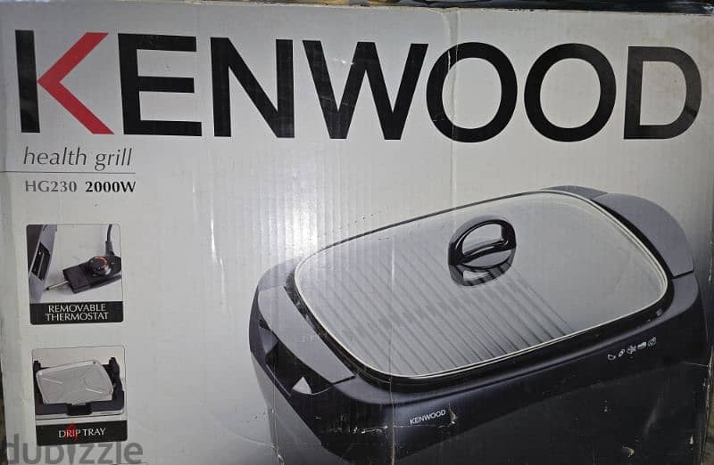 Kenwood Health grill HG230 2000W - شواية كهربائية كينوود ٢٠٠٠ واط 5