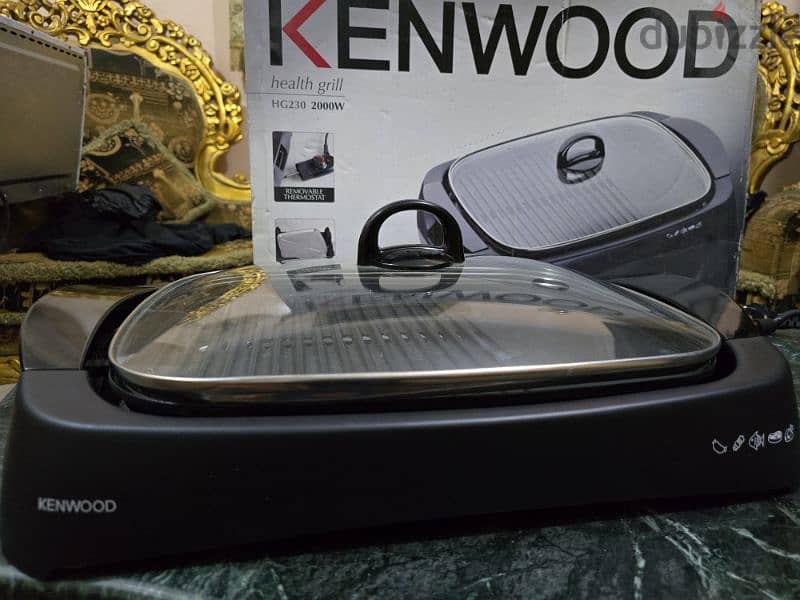 Kenwood Health grill HG230 2000W - شواية كهربائية كينوود ٢٠٠٠ واط 2