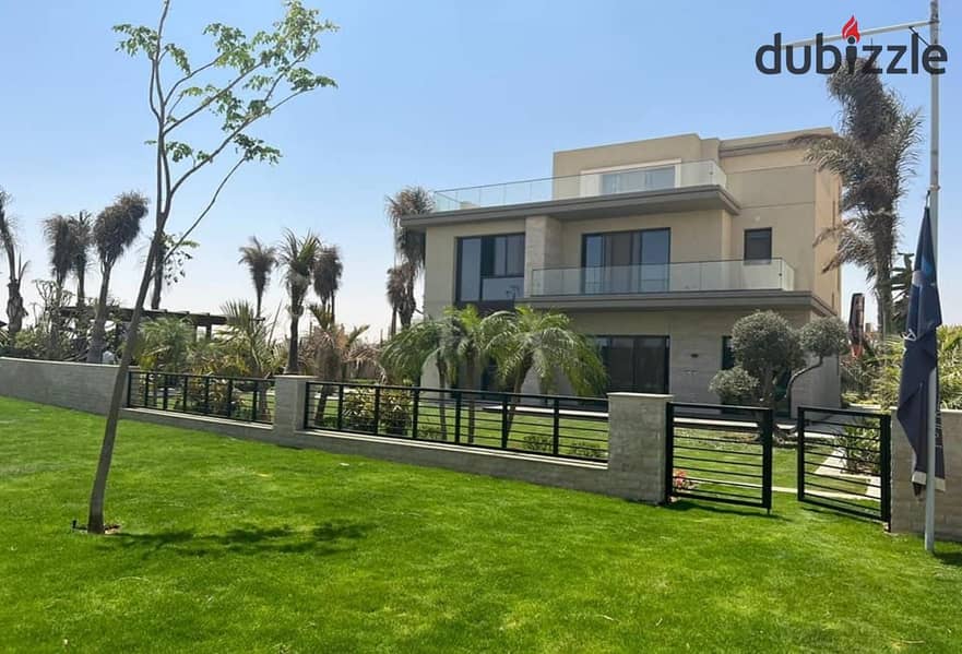 فيلا مستقله للبيع متشطب بالكامل بمساحه كبيره في ذا استيتس بالشيخ زايد    Independent Villa for Sale, Fully Finished, Large Area in The Estates, Sheik 5