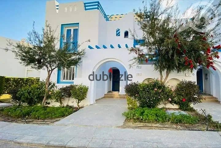 villa for sale in north coast sea view fully finished , prime location next to marasi 14