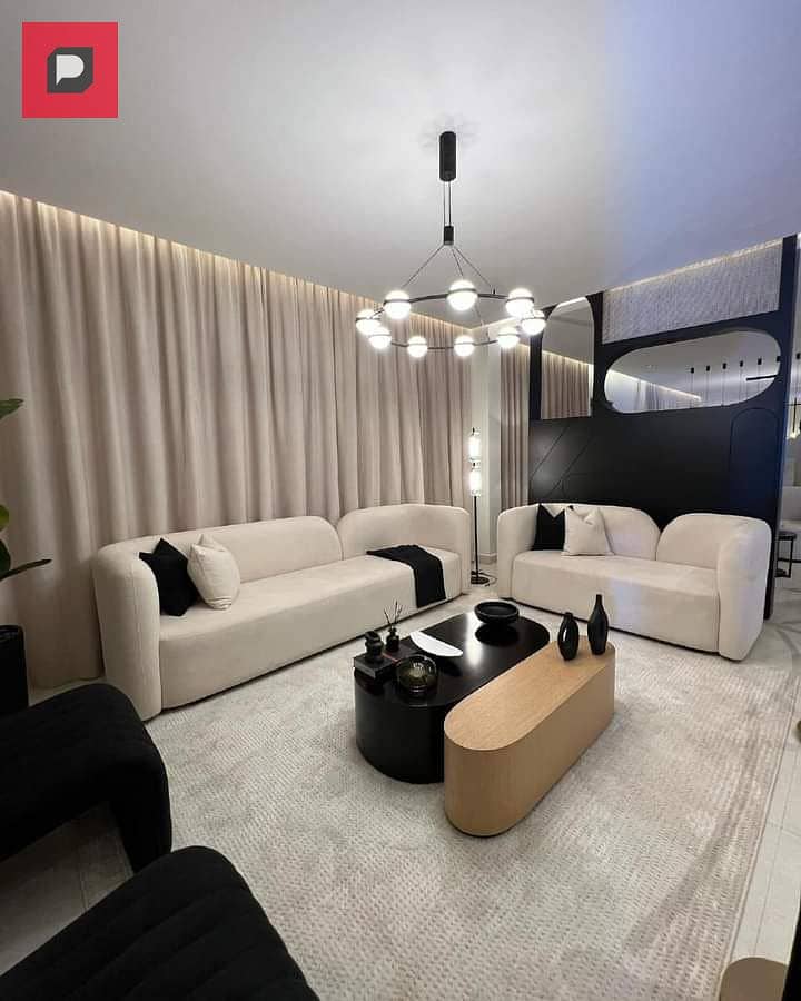 Luxury twin villa for sale ready to move in La Vista Prime Compound in New Cairo in front of Madinaty near Cairo Airport, minutes from 5th Settlement 4