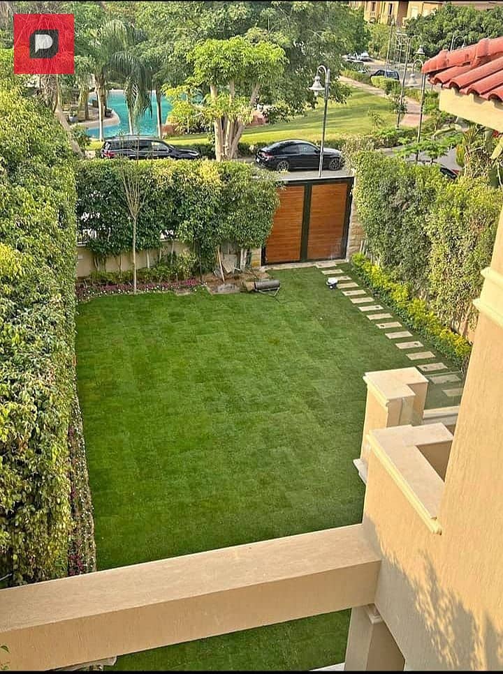 Luxury twin villa for sale ready to move in La Vista Prime Compound in New Cairo in front of Madinaty near Cairo Airport, minutes from 5th Settlement 11