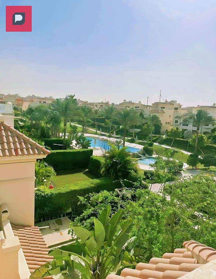 Luxury twin villa for sale ready to move in La Vista Prime Compound in New Cairo in front of Madinaty near Cairo Airport, minutes from 5th Settlement 12