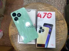 itel Awesome A70 dual sim 256/12G Green جديد بضمان الوكيل