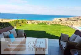 Ground chalet with garden panoramic sea view at the lowest price in TELAL  - Ain Sokhna