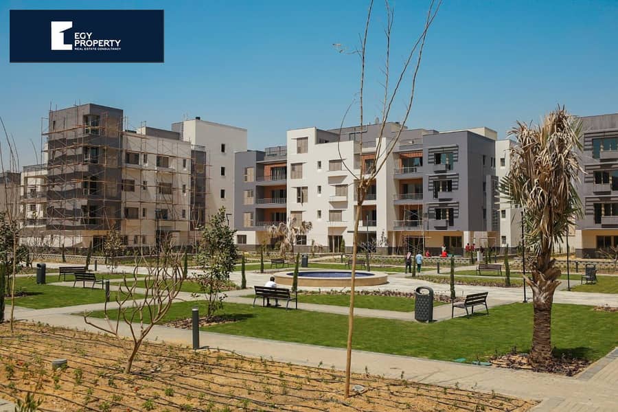 Apartment 2 BR With installments on 7 years  For Sale in District 5 New Cairo Very prime location Overlooking greenery landscapes 1