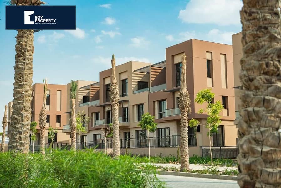 Apartment 2 BR With installments on 7 years  For Sale in District 5 New Cairo Very prime location Overlooking greenery landscapes 8