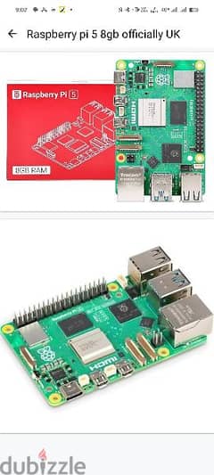 Raspberry pi 5 8gb + 64mp camera