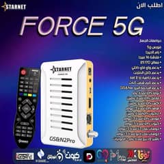 رسيفر ستار نت فورس 5G Wi Fi استعمال ٦ شهور