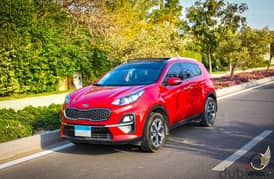 كيا سبورتاج 2022 اعلي فقة للايجار Kia Sportage 0