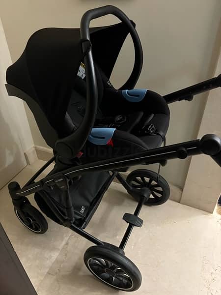 used anex m type stroller and car seat 14