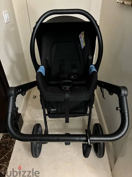 used anex m type stroller and car seat 16