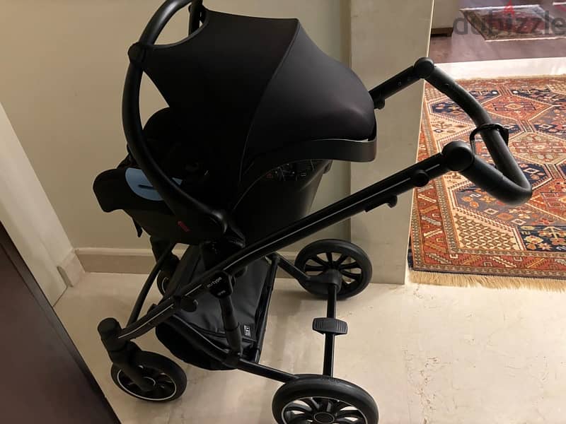 used anex m type stroller and car seat 18