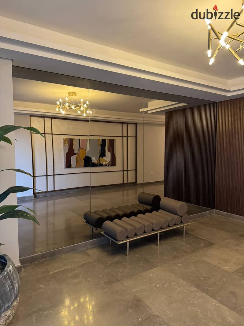 For sale, fully finished apartment, immediate delivery, in ZED Sheikh Zayed Compound 5