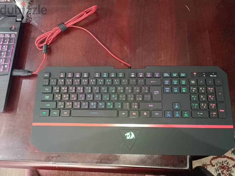 REDRAGON K502 RGB SILENT GAMING KEYBOARD 0