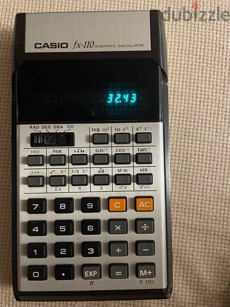 Casio fx-110 Scientific Calculator 1