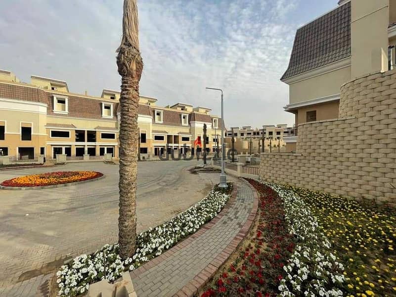 فيلا للبيع بخصم 42 % علي الكاش في كمبوند سراي القاهرة الجديدة  Villa for sale with 42% cash discount at sarai compound new cairo near to madinaty 7