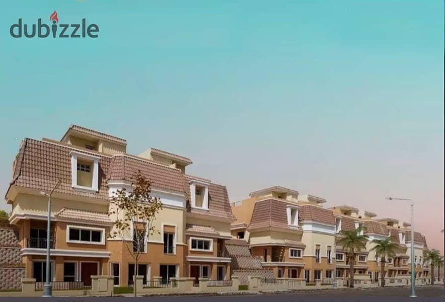 فيلا للبيع بخصم 42 % علي الكاش في كمبوند سراي القاهرة الجديدة  Villa for sale with 42% cash discount at sarai compound new cairo near to madinaty 9