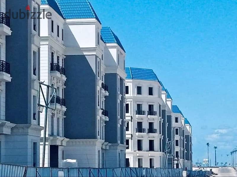 Apartment for sale in the Latin Quarter in Alamein, fully finished apartment overlooking the sea 4