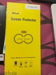 2 JETech Screen Protectors Galaxy S8 0