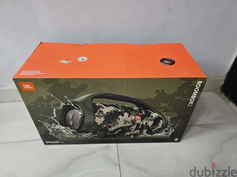 Jbl boombox 2 معاها الكرتونة وكافة المشتملات 1