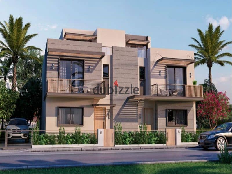 Twin house villa at new launch price in Hyde Park in Garden Lakes Compound in the heart of Zayed | With a 5% down payment At a special price 2