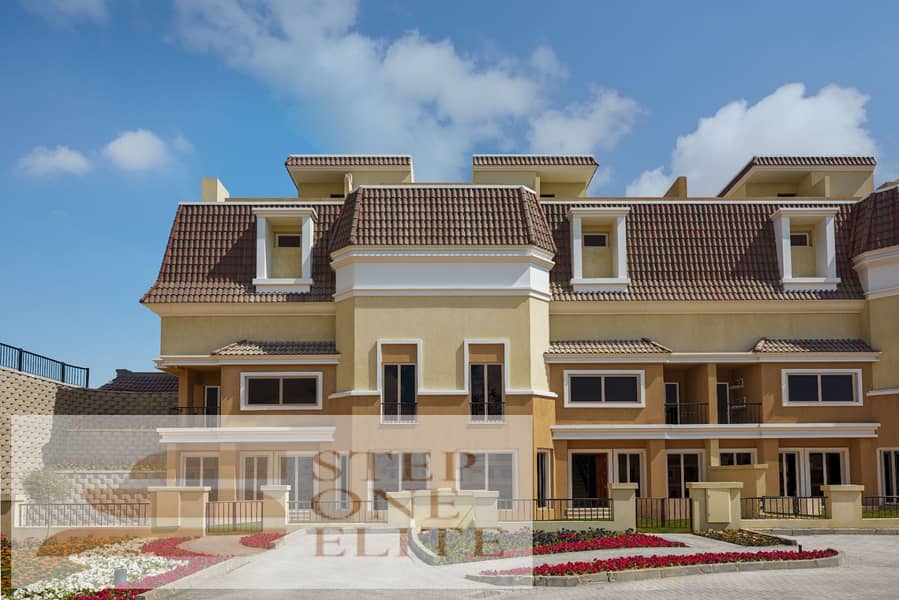 Villa 206m for sale with 42% cash discount in New Cairo, Sur in Sur Madinaty 5