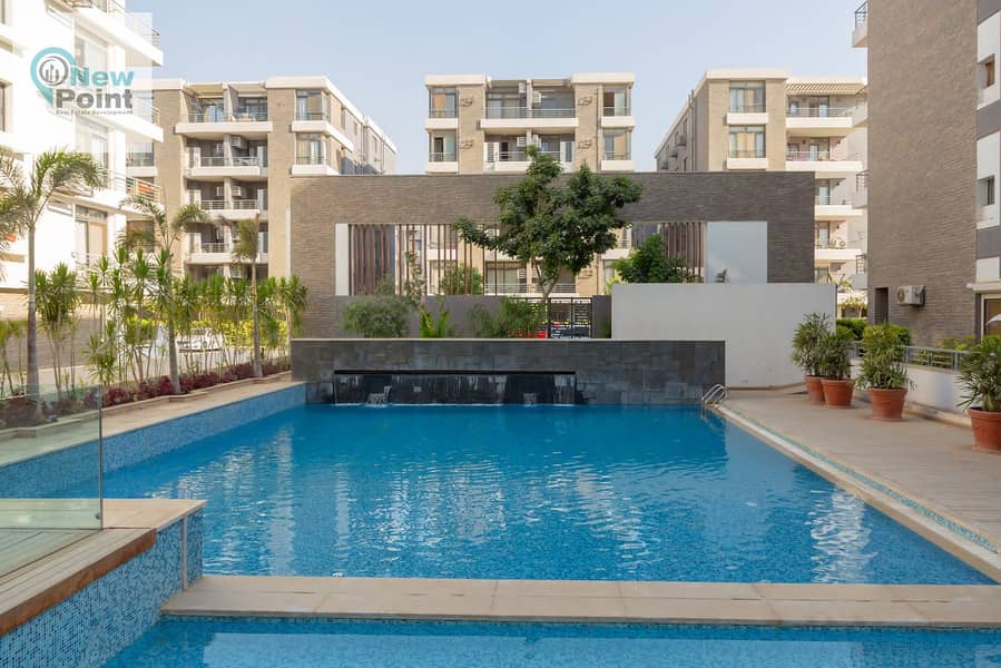 3 bedroom apartment, prime location, for sale in Taj City Direct Compound, on Suez Road 7