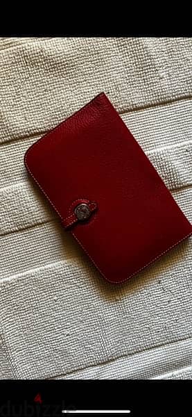 leather wallet محفظة جلد 1