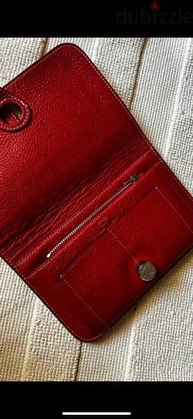 leather wallet محفظة جلد 2