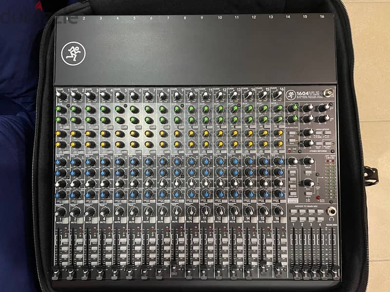 Mackie 1604VLZ4 (16 Channel Mixer with Onyx Preamps) 0