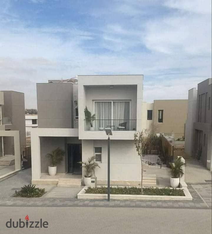 corner villa for sale in Badya Palm Hills October, installments 0