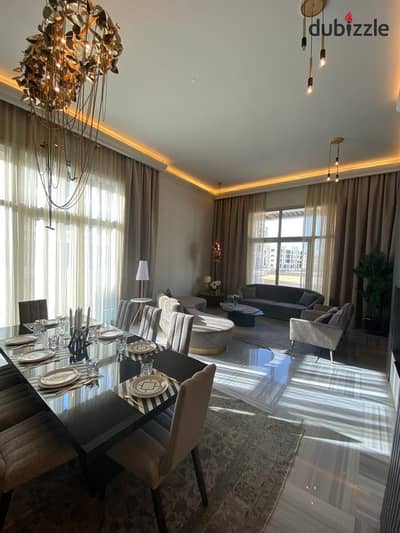 160 sqm fully finished hotel apartment for sale in The Ark Towers, New Cairo