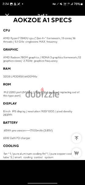 aokzoe a1 pro  2tb 4