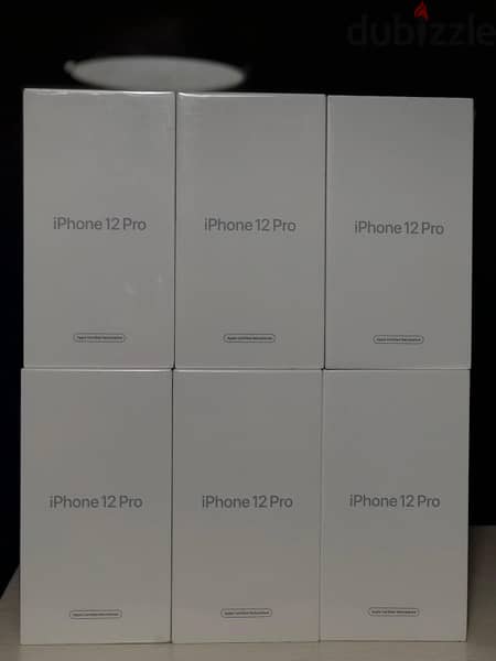 عرض الويك اند iPhone  12 pro 256 GB جديد متبرشم بضمان سنه من ابل 1