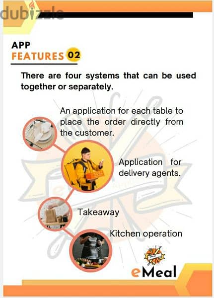 eMeal Application for restaurants. 2