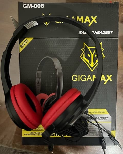 gigamax gm-008 Headphones - سماعه 3