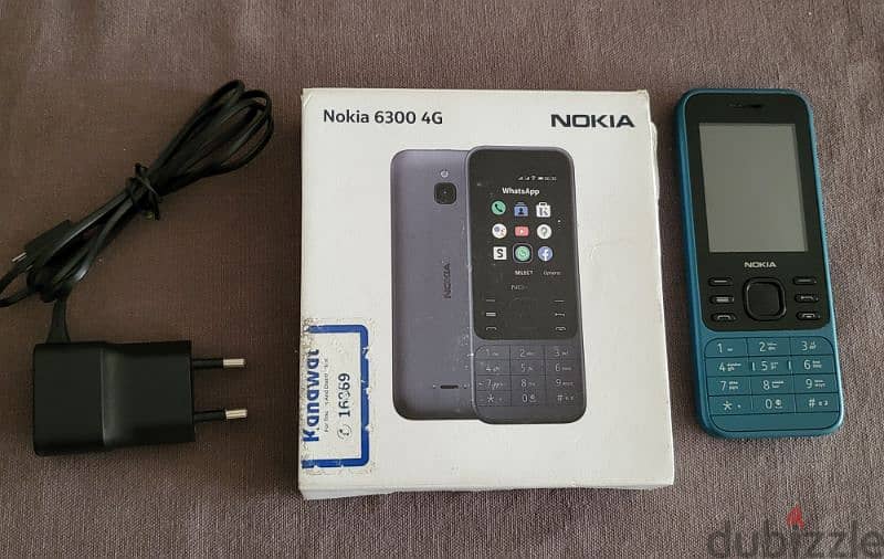 Nokia 6300 4G نوكيا ممتاز 0