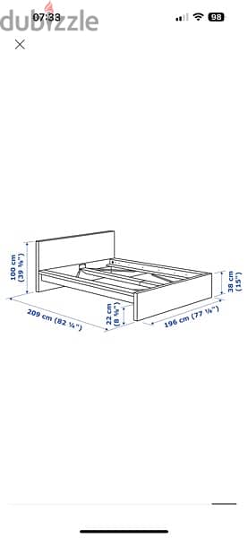 IKEA Bed 180*200 4