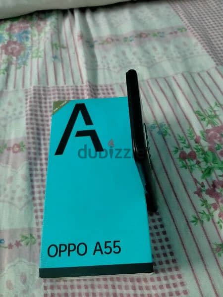 oppo  a55  128/4+4 بلزقة الضهر مفهوش خربوش السعر نهائي 7