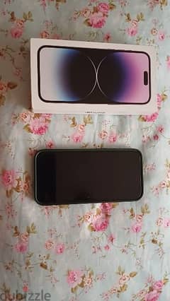 iphone 14 promax 256 purple like new