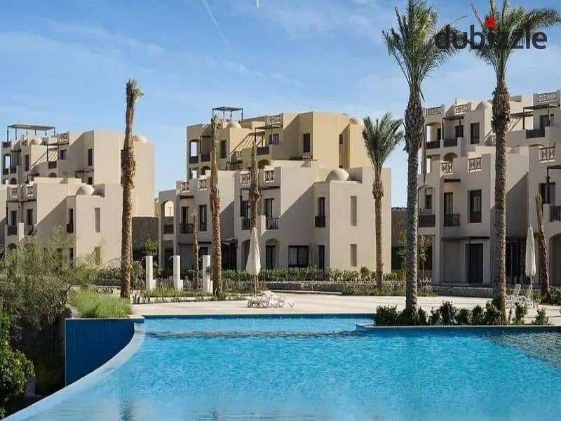 For sale, a fully finished villa in Makadi Heights, Orascom, Hurghada Ready for delivery 2