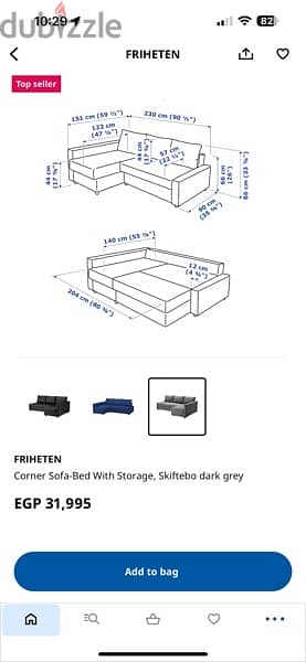 IKEA Sofa Bed 6