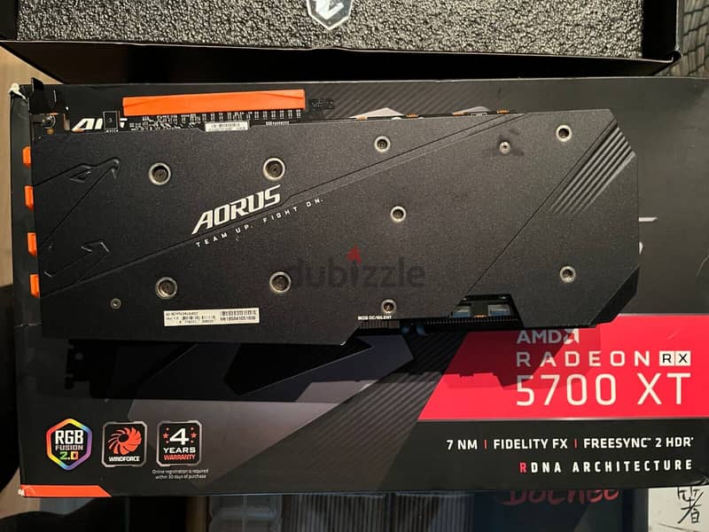 AORUS Radeon™ RX 5700 XT 8G 1