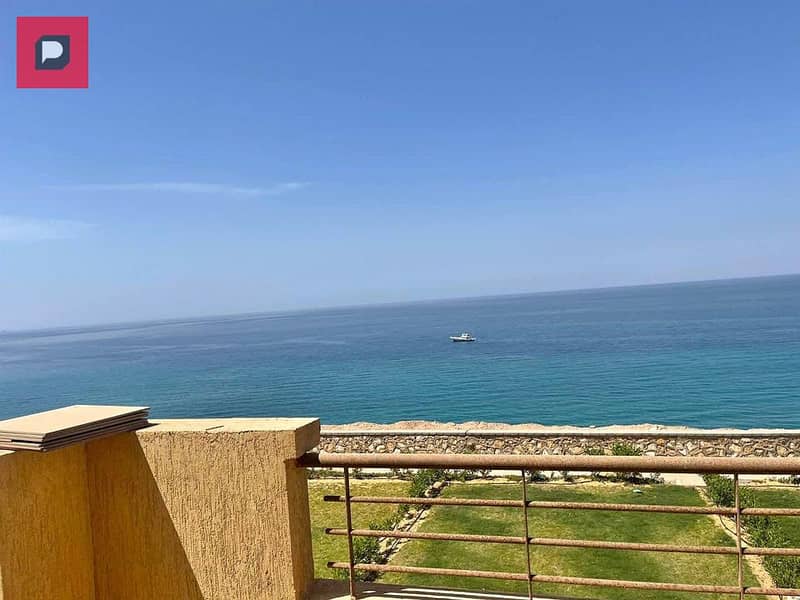 Chalet for sale in Ain Sokhna Hills, next to Galala City, before Porto Sokhna, in installments over 8 years, directly on the sea 1